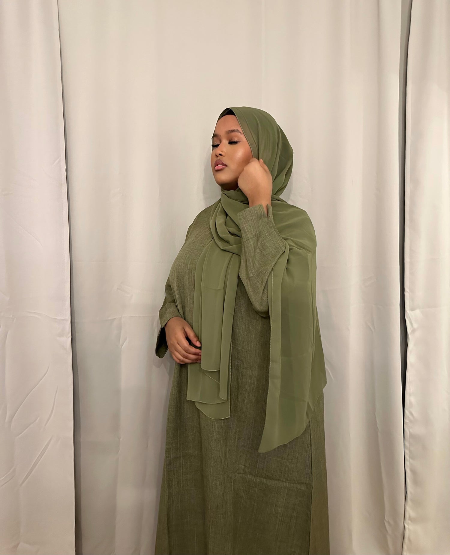 Linen Abaya